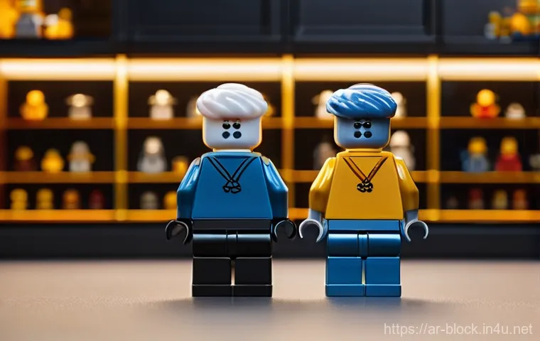 레고 스타워즈 다스 베이더 역사 - The minifigures are pristine, with their details clearly visible. The glass of the cabinet subtly re...